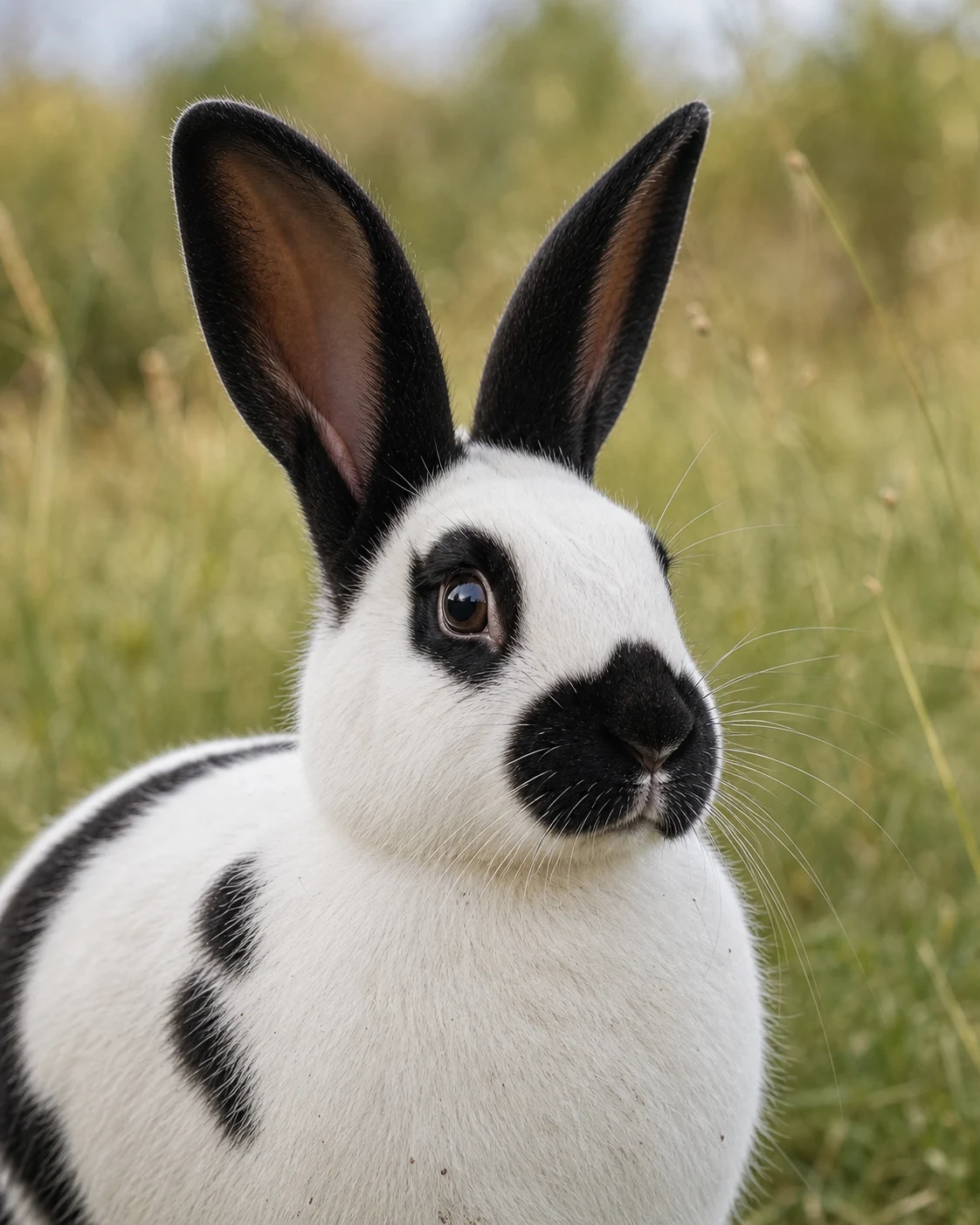 German Checkered Giant rabbit